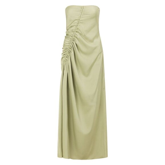 Sabo Size US 12 Alyssia Dress Strapless Side Slit Wedding Guest Formal Events - Picture 9 of 11